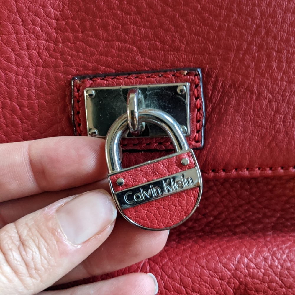 Calvin Klein Red Crossbody